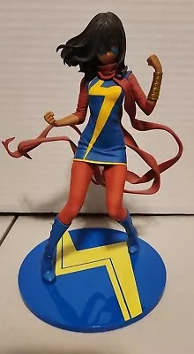 Kotobukiya Marvel Bishoujo Anime Ms. MARVEL (KAMALA KHAN) Vinyl Statue NO BOX • $59.99