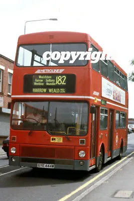 £0.99 • Buy Bus Photo - Metroline London Buses M444 GYE444W MCW Metrobus Harrow