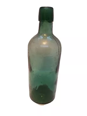 $42 • Buy Antique Green Glass Bottle 3 Pc. Mold