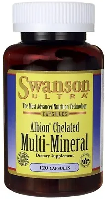 Swanson  Albion Chelated Multi-Mineral - 120 Caps     FREE P&P • £17.27