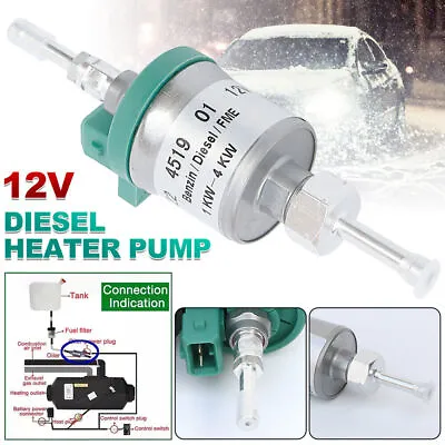 22ml Ultra Quiet Universal Heater Fuel Pump 12V 1-5KW Chinese Diesel Parking • $22.99