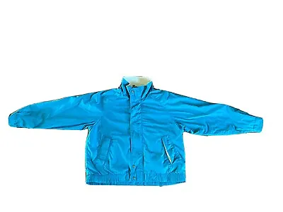 $35 • Buy Vintage 80s English Squire Blue Jacket Made In Korea