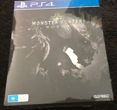 $549 • Buy Monster Hunter World Collectors Edition PS4 Brand New Sealed