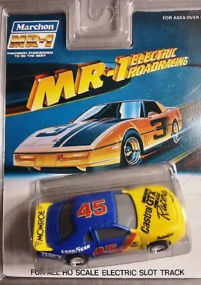Marchon MR-1 Electric Racing 22098 Castrol GTX Racing #45 Monroe HO SLOT CAR NEW • $35.99