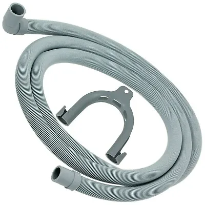 Drain Hose For WHIRLPOOL BAUKNECHT MAYTAG Washing Machine Right Angle 2.5m • £8.99