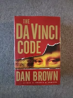 The Da Vinci Code : A Novel By Dan Brown (2003 Hardcover) • $8.49