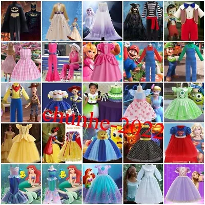 £12.69 • Buy Kids Boys Girls Cartoon Halloween Costume Fancy Dress Birthday Party Cosplay Set