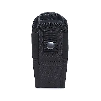 Tactical Molle Radio Case Walkie Talkie Pouch Waist Bag Holder Pocket Holster • $8.99