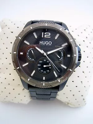 £39.99 • Buy Hugo Boss Sport Watch Mens 1530194 Blue Stainless Steel Bracelet Quartz Genuine