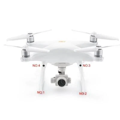 $15.74 • Buy 4Pcs Original Landing Antenna Case Repair Spare Parts For DJI Phantom 4 Drone