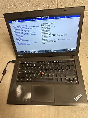 Lenovo ThinkPad T440 I5-4200U 1.60GHz 4GB 180GB 14  NO OS • $34.95