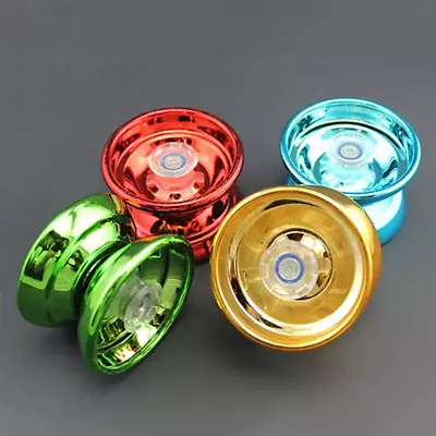 4 Colors Kids Magic Yoyo Responsive High-Speed Aluminum Alloy Yo-Yo CNC Lathe Wi • $11.36