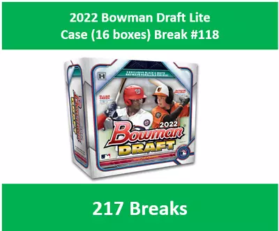 Victor Scott II 2022 Bowman Draft Lite Case (16box) Break #118 • $4.99