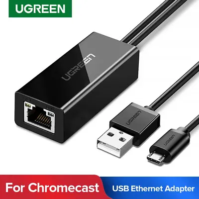 Ugreen USB Ethernet Adapter For Amazo Fire TV Stick USB To RJ45 USB Network Card • $25.33