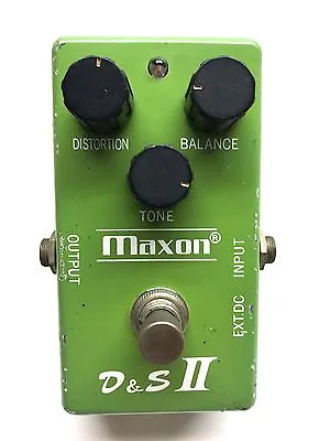 Maxon D&S II V2 Original  Distortion Sustainer Fuzz MIJ 1970's • $127.80