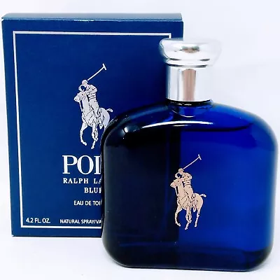 Polo Blue By Ralph Lauren 4.2 Oz EDT Cologne For Men Brand New In Box • $34.99