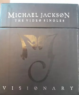 Michael Jackson : VISIONARY : The Video SINGLES BOXSET : 20 DVD/ Audio Discs • £30.62