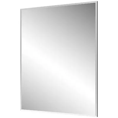 £30.99 • Buy EMKE Wall Mirror Beveled Edge Frameless For Bathroom Vanity Bedroom Cloakroom