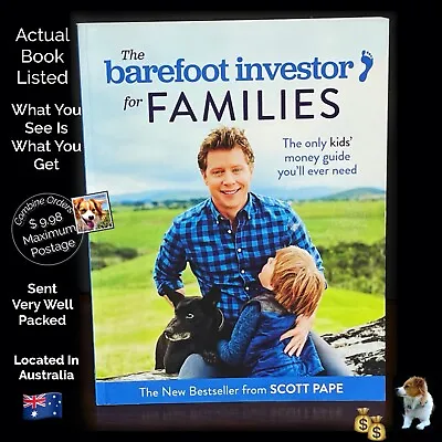 The Barefoot Investor For Families Scott Pape Paperback 2018 Near New • $13.98