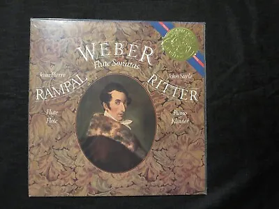 WEBER Flute Sonatas Jean-Pierre Rampal John Ritter USA NEW OLD STOCK SEALED LP  • $38.99