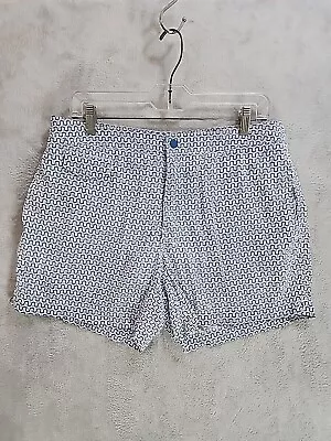 J. Crew Men's 32 Blue Surf Board Swimming Mesh Lined Trunks Pockets • $18.88