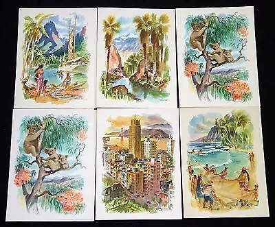 6x 1959 Hawaii Matson Shipping Line Menu Covers By L. Macouillard (Cra) Lot#3 • $149