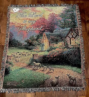 NWT Thomas Kinkade Tapestry Good Shepherds Cottage Manual Woodworkers Weaver • $179.95