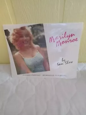 Marilyn Monroe 6-11x14 Photo Portfolio By Sam Shaw - New • $15