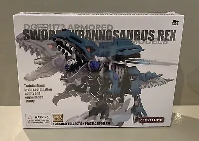 Cenzelong Sword Tyrannosaurus Rex ZOIDS Style 1:35 Scale Plastic Model Kit Boxed • £32.99