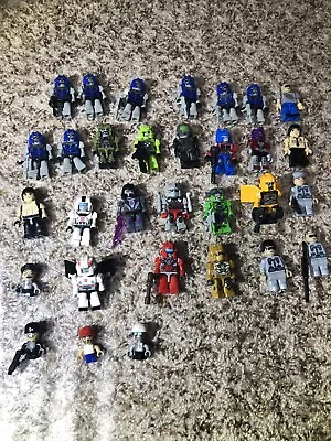 Transformers Kre-o Kreons Lot Of 31 Minifigures Optimus Prime Megatron Many Mo • $5.95