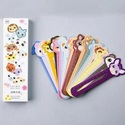 £4.40 • Buy 30Pcs/set Creative Children Kids Cute Animal Paper Cartoon Bookmarks Holder Gift