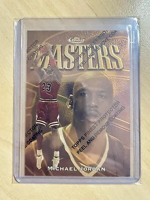 1997-98 Topps Finest Masters Michael Jordan #154 W/Coating Bulls RARE M31💎💎💎 • $450