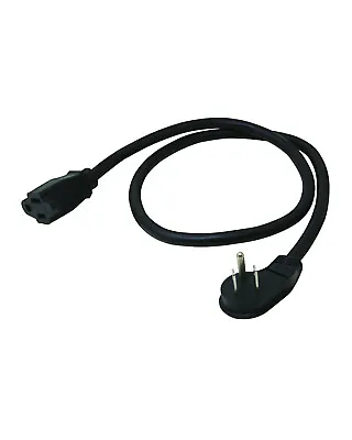 Lightkiwi 14AWG Flat Plug Power Extension Cord 3ft • $9.99