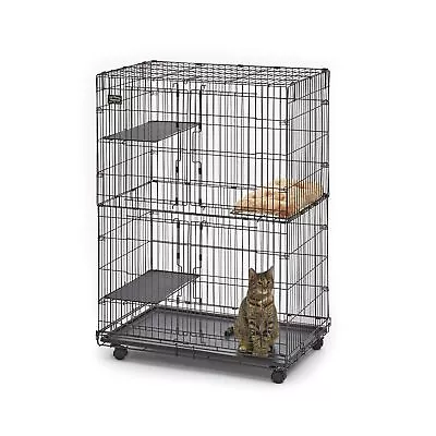 MidWest Homes For Pets Cat Playpen / Cat Cage Includes 3 Adjustable Resting P... • $96.99