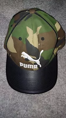 Puma Camouflage Snapback Baseball Cap • £6