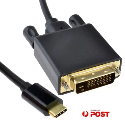 USB3.1 Type-C To DVI M/M Adapter Cable 1080P HD For ASUS ROG Phone 5s 6 Pro 5G 3 • $14.68