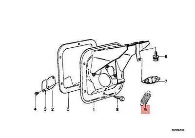 Oem Bmw M3 Cms E12 E23 E24 E28 E3 E30 E9 2.5cs Tension Spring 35411106273 New • $9.80