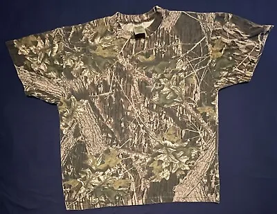 Vintage Mossy Oak Camouflage Camo Classic Outdoor Hunting Break-Up Country XL • $15