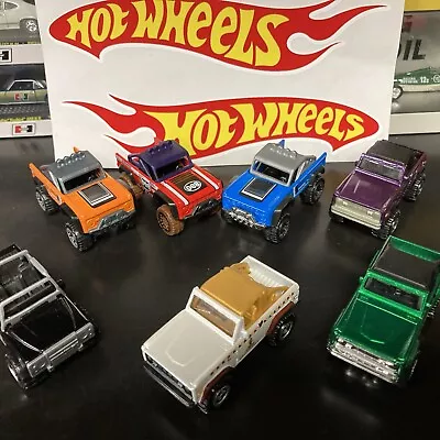 Hot Wheels Matchbox Ford Bronco Die-cast. Lot Of 7. From A Display Case. • $9.88