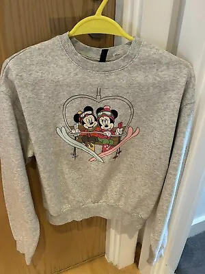 Disney Mickey & Minnie Mouse Ski Jumper Size S • £4