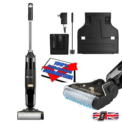 Floor Cleaner Machine Wireless Electric Polisher Scrubber Burnisher Buffer Tools • £143.96