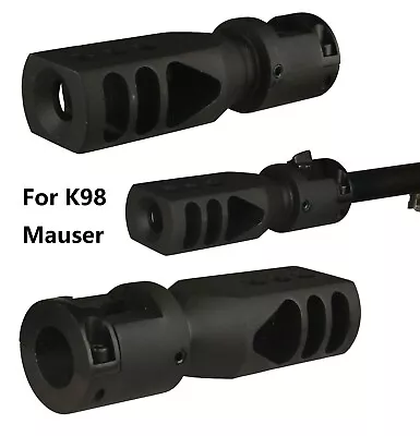 K98 Bolt On Muzzle BrakeHigh Strength Steel Low Concussion Competition   • $59.99