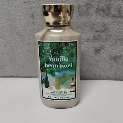 Bath & Body Works VANILLA BEAN NOEL Body Lotion 8 Fl Oz • $13.25