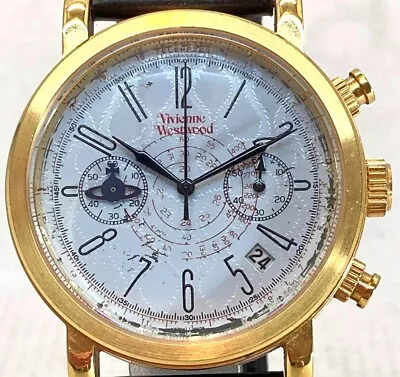 Vivienne Westwood Squiggle Damage Vintage Design Watch Analog VW-2899  Pre-owned • $215