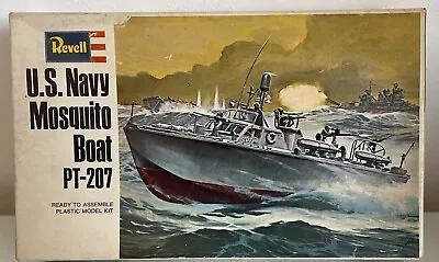 REVELL U.S.NAVY MOSQUITO BOAT PT-207 Model Kit H-306 • £28