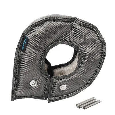 Titanium Carbon Fiber Turbo Blanket T6 Cover Turbocharger Heat Shield Cover • $54.99