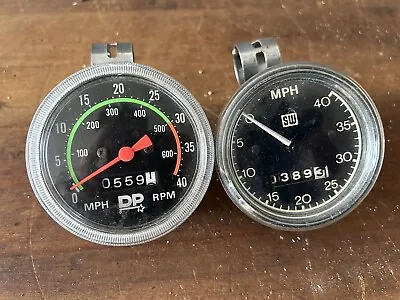 Vintage Bicycle Speedometer Lot Stewart Warner Schwinn Typhoon Stingray Corvette • $32.50