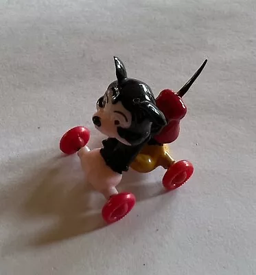 Marx Fun On Wheels Mickey Mouse Figure Toy 1960s Disney • $14.95