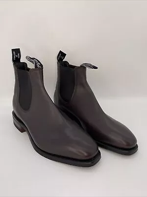 RM Williams Boots Mens AU 7 Comfort Craftsman Slate Moulton Casual Dress Shoes • $450