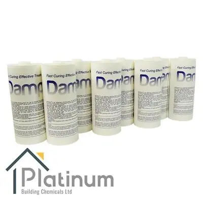 DAMPSOLVE Damp Proof Injection Cream 8 X 1L | DPC Course Rising Damp Treatment • £124.20